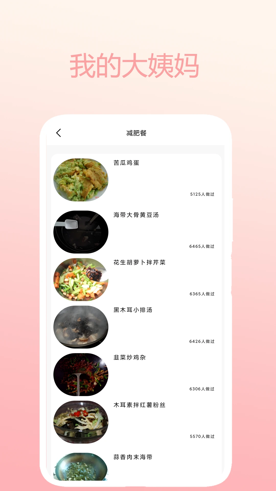 我的大姨妈适用人群