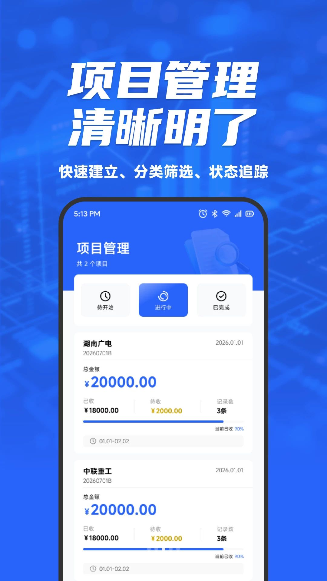 Cyberwave数据统计图表展示