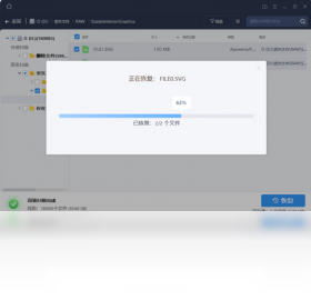 傲软数据恢复恢复过程