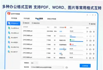 金舟PDF转换器软件预览图