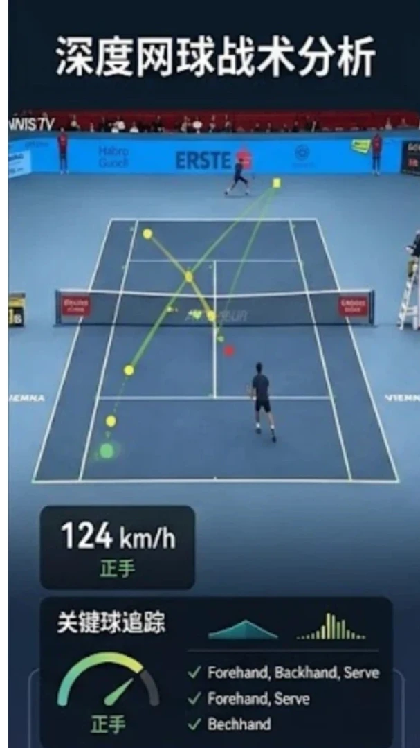 TennisDance落点追踪演示