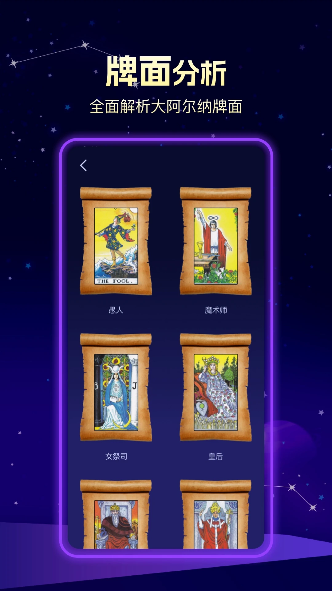 问问塔罗星盘分析