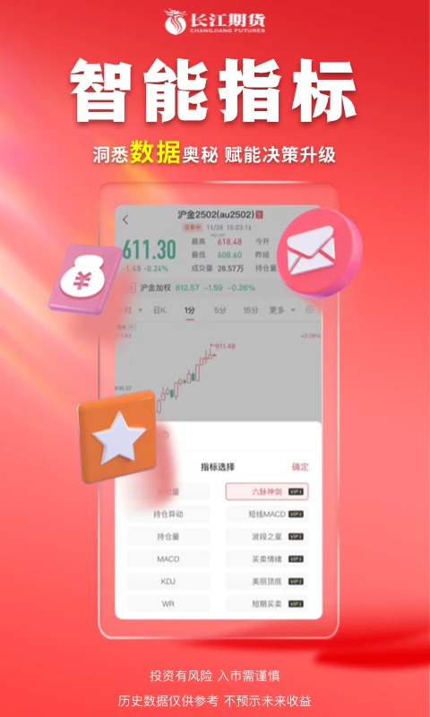 长江期货资讯页面
