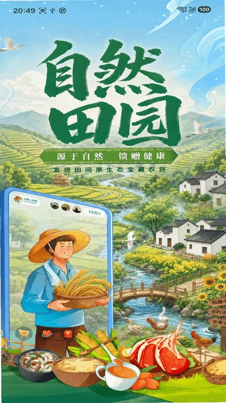 自然田园app预览图