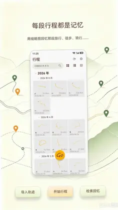 阅迹旅程预览图