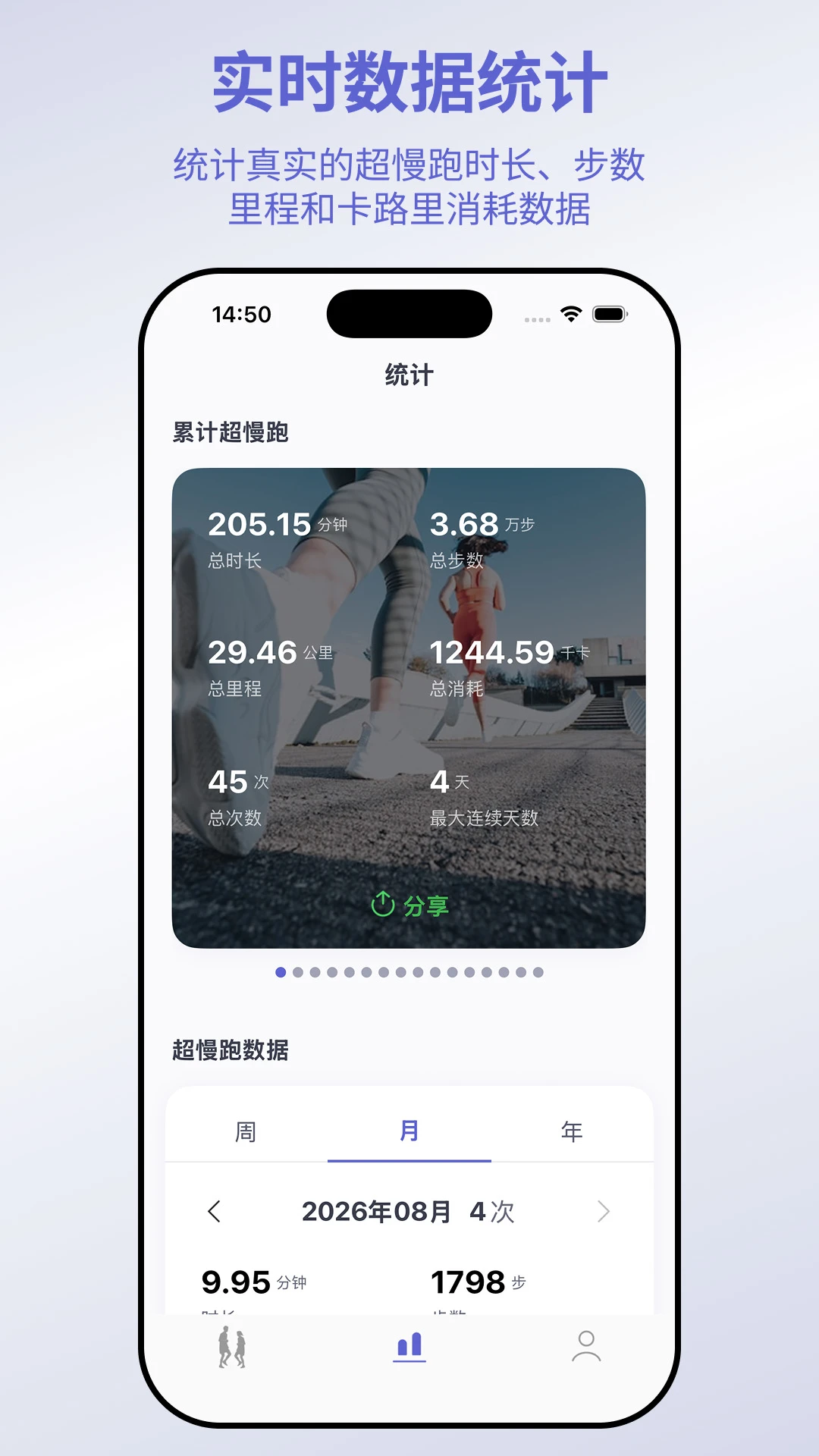 一起超慢跑运动提醒