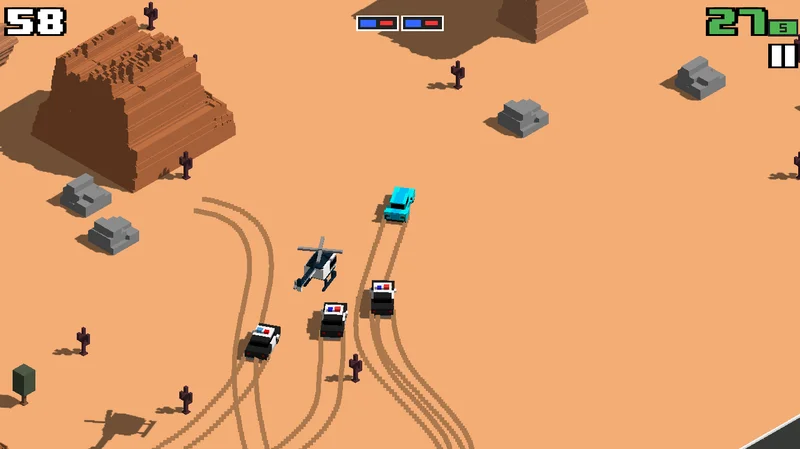 像素公路狂飙手机版预览图