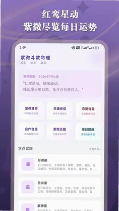 紫微斗数命理预览图