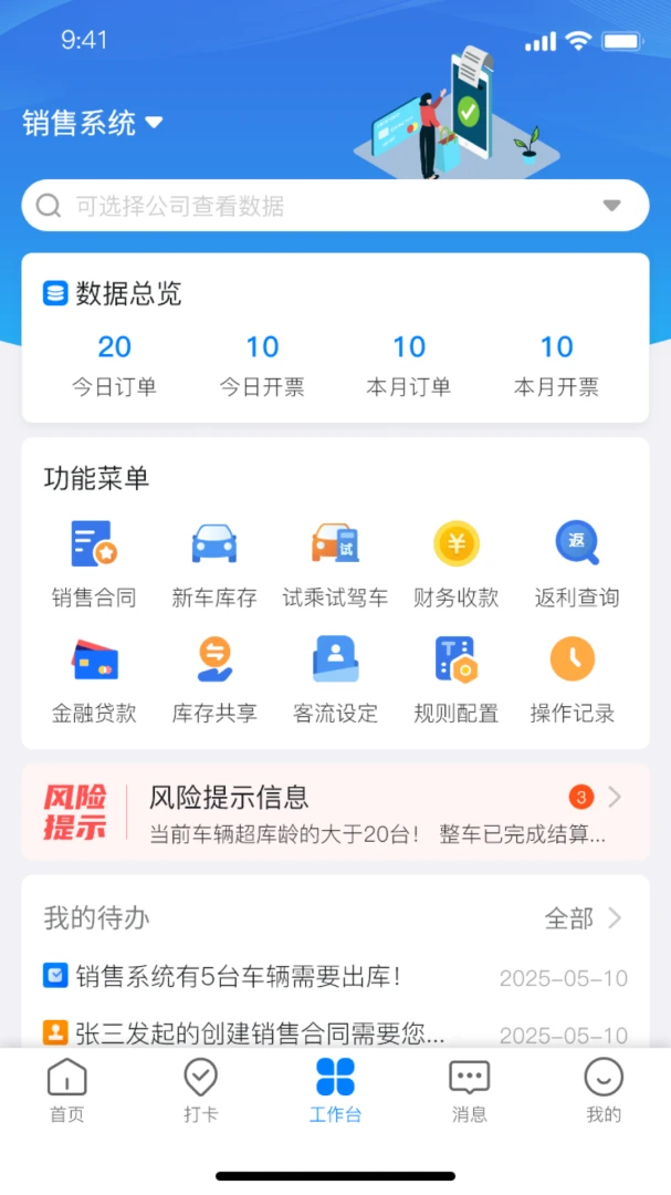思车网ERP适用场景