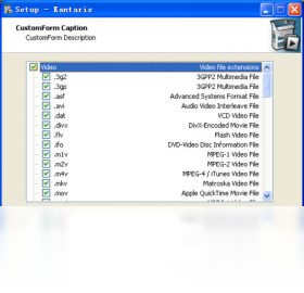 Kantaris Media Player支持格式