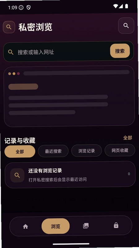 私密空间浏览器软件预览图