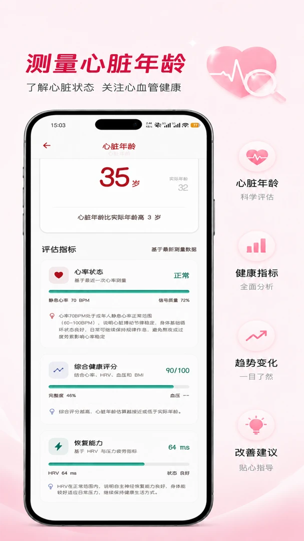 心率管家功能展示