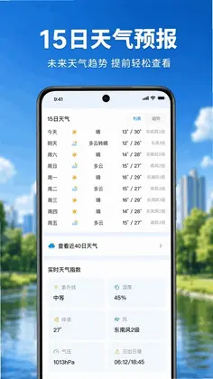 天气预报降雨报预览图