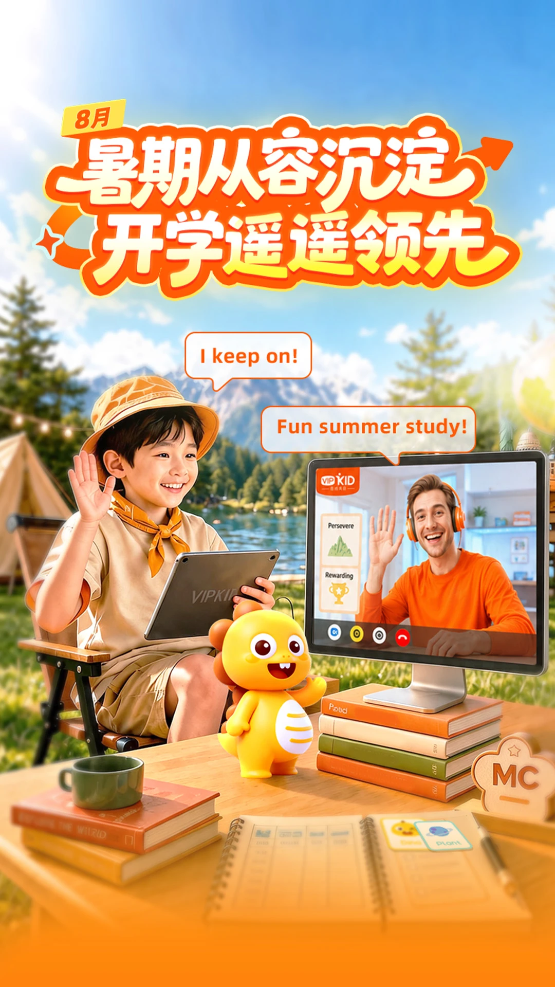 VIPKID英语学习界面