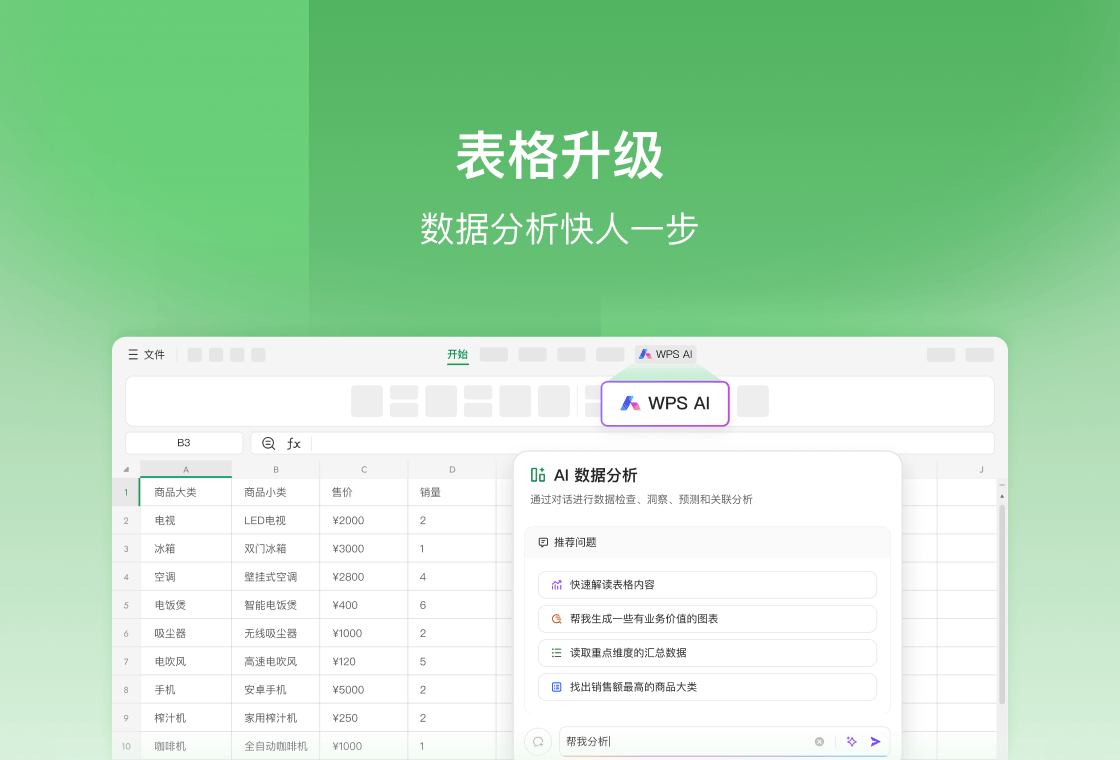 WPS Office电脑版功能展示
