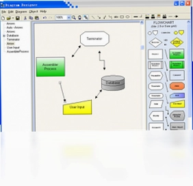 Diagram Designer 流程图绘制工具预览图