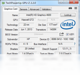 GPU-Z详细参数