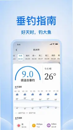 本地天气实时预报预览图