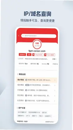 微步情报预览图