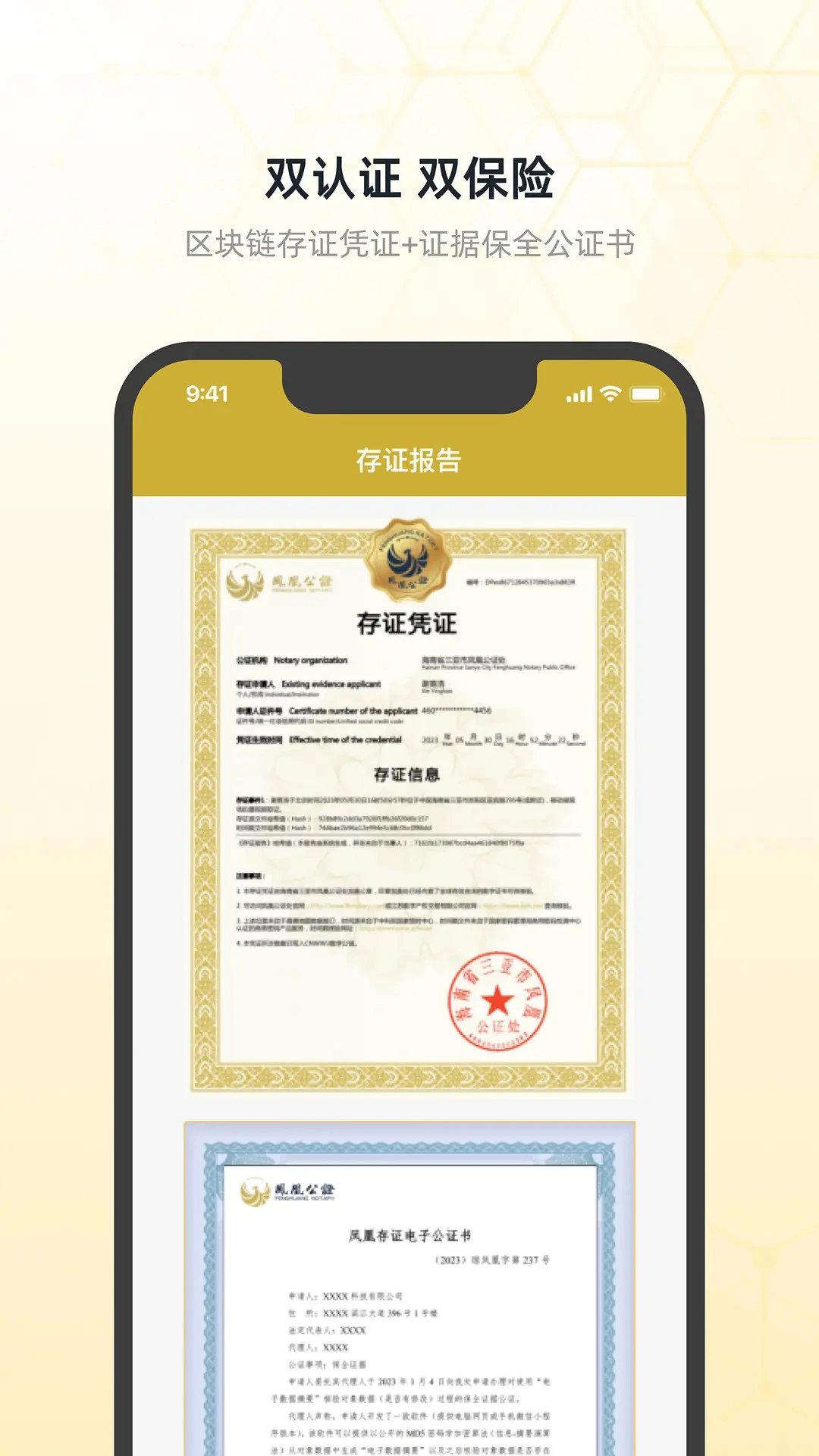 凤凰存证预览图