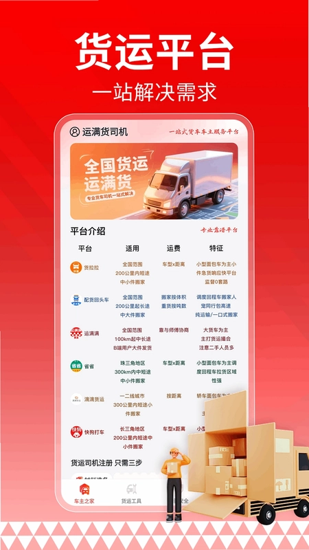 运满货司机预览图