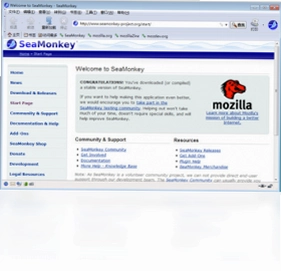 SeaMonkey浏览器预览图