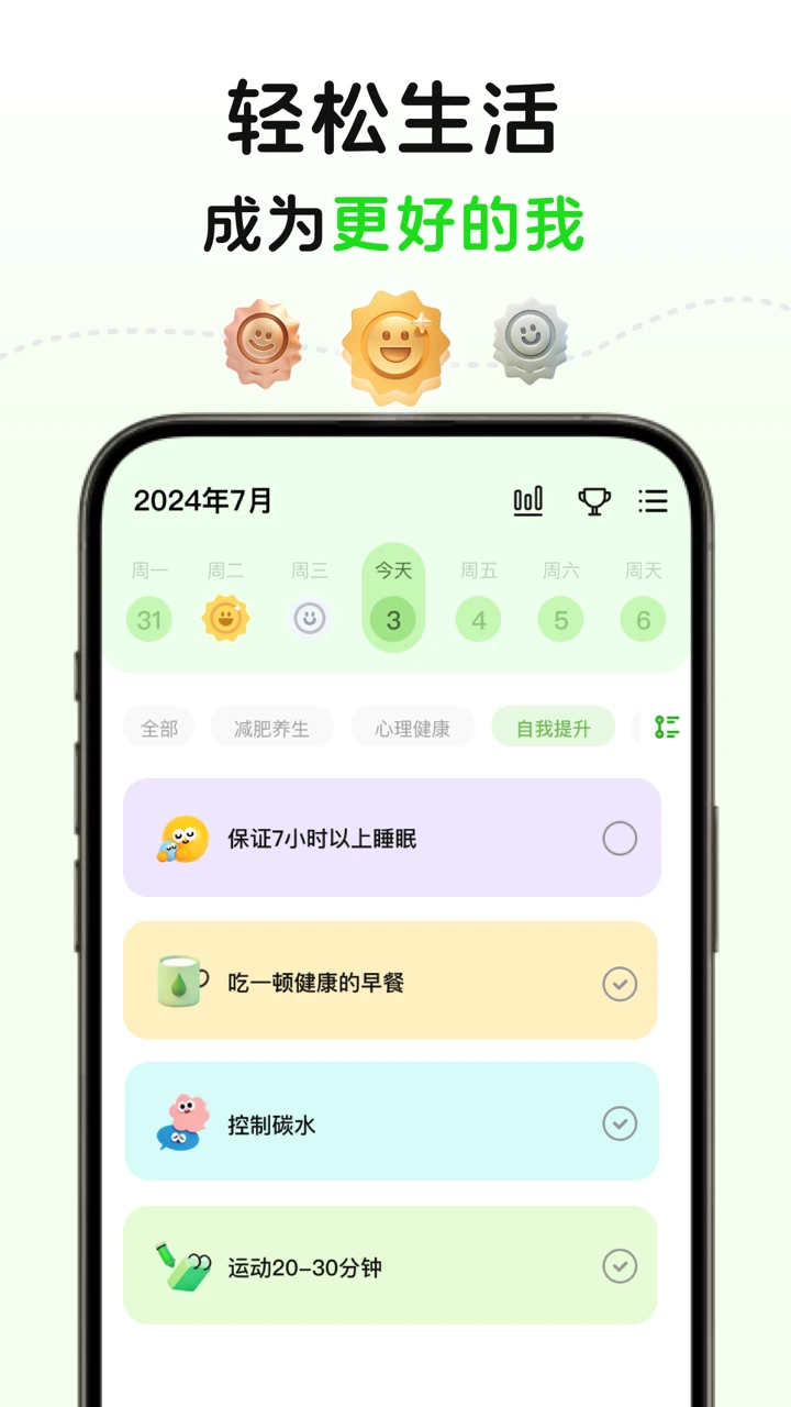 MeGrow健康管理界面