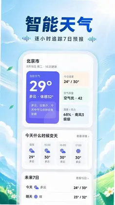 降水趋势天气预报预览图