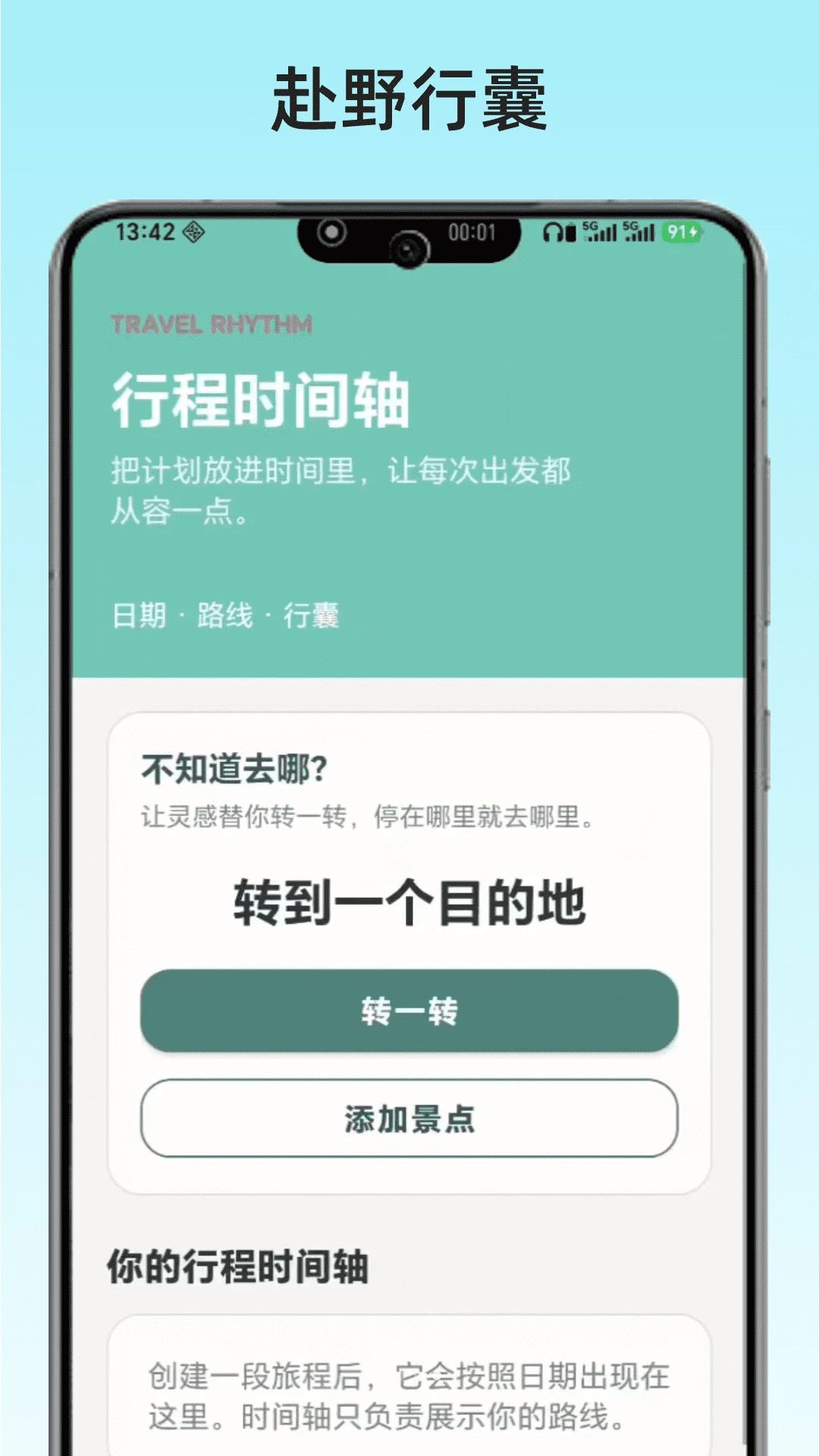 赴野行囊旅途记录