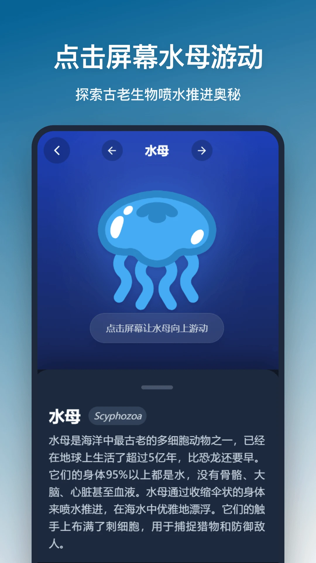 海洋馆互动界面