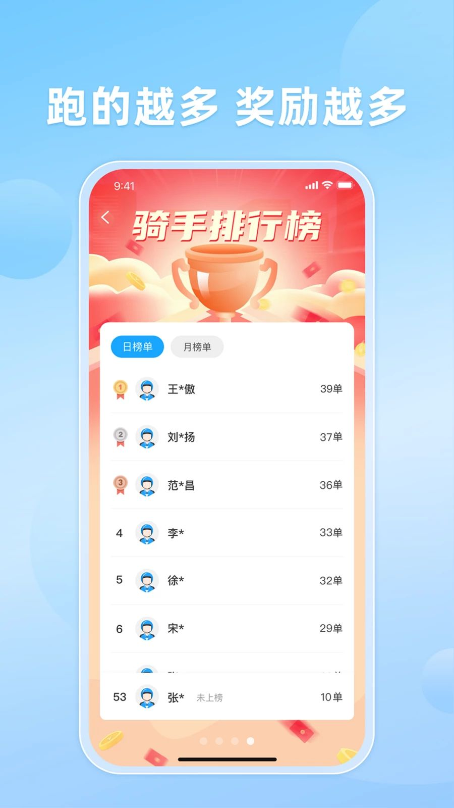 知意快送收入明细