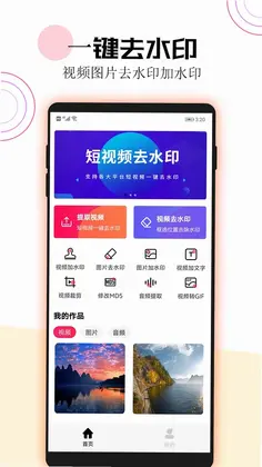 短视频一键去水印app预览图