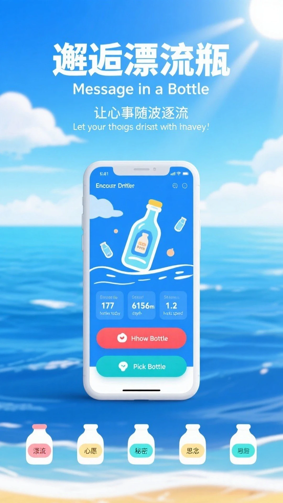 邂逅漂流瓶预览图