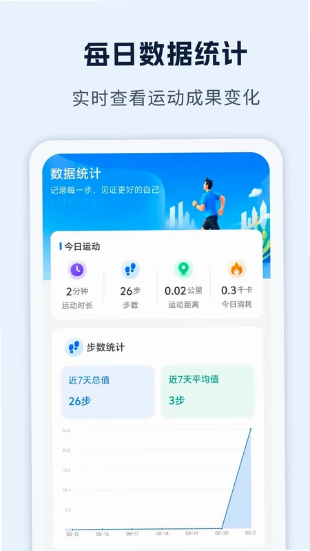 运动健康手机记录预览图