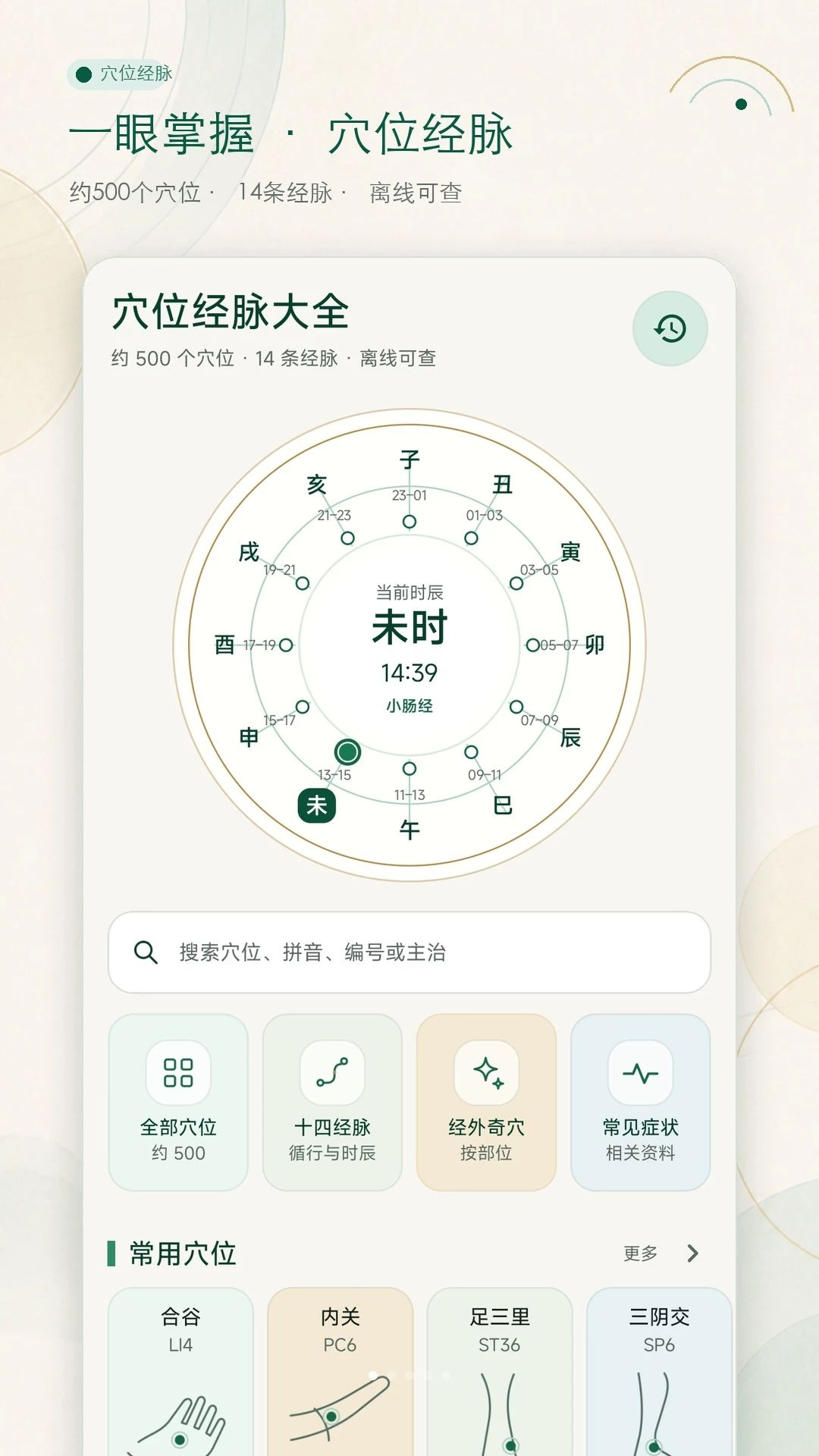 穴位经脉大全预览图