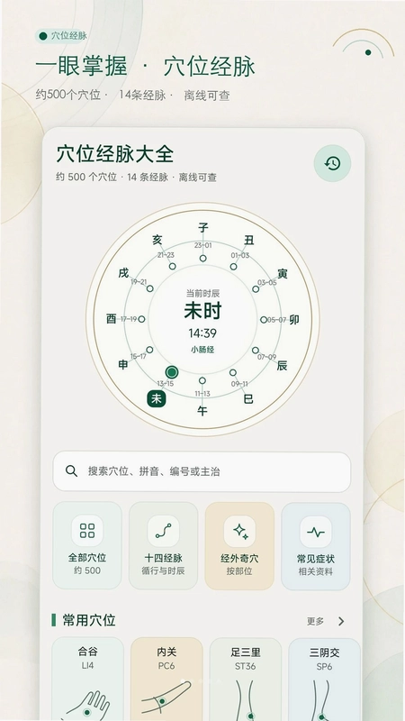 穴位经脉大全预览图