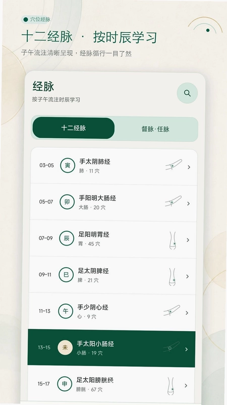 穴位经脉大全预览图
