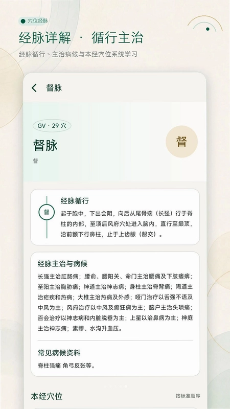 穴位经脉大全预览图