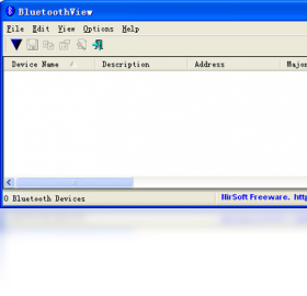 BluetoothView界面预览