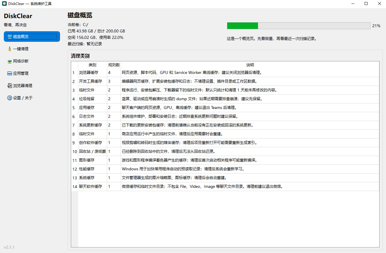DiskClear(磁盘清理) DiskClear(磁盘清理)