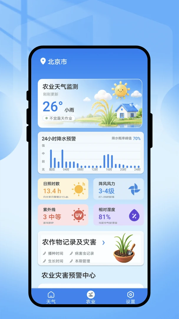 风软天气预报功能