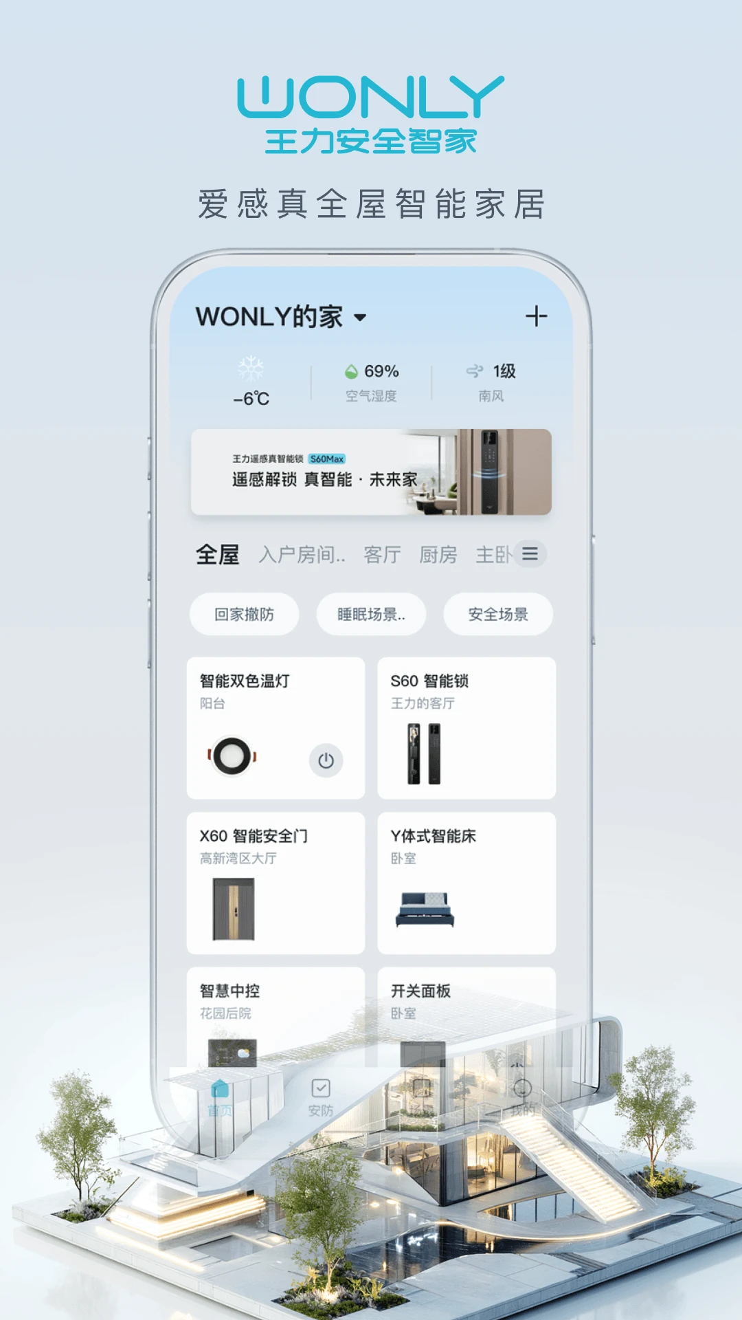 王力智家场景设置