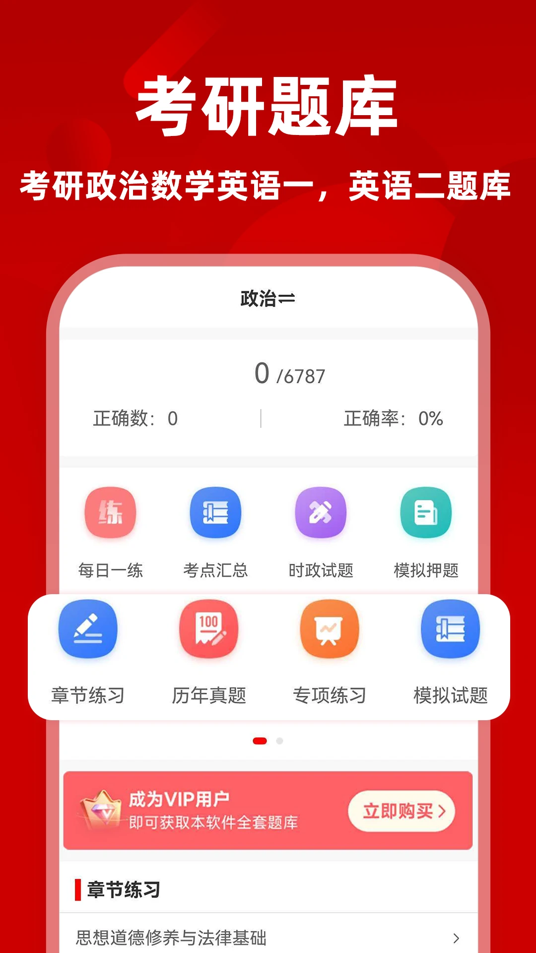 考研政治刷题库预览图