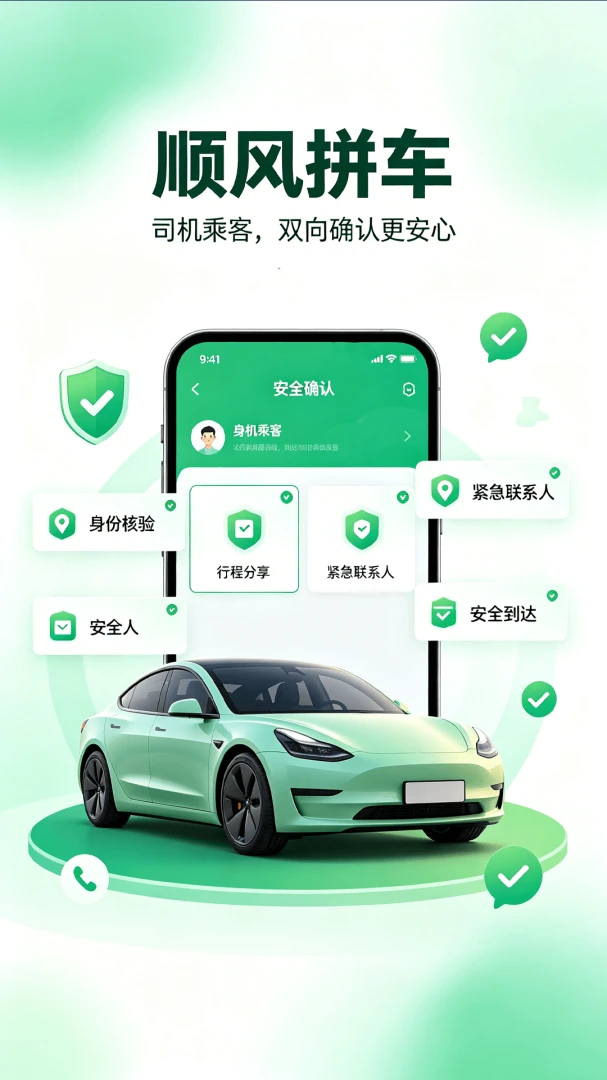 顺风出行车主帮手接单页面