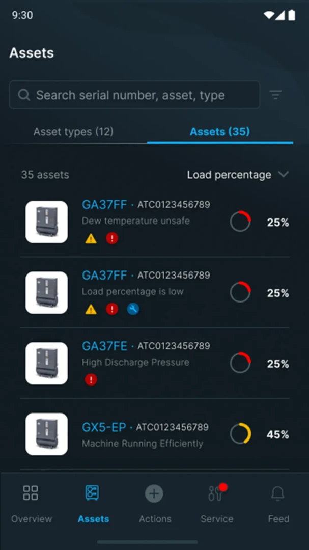 Atlas Copco SMARTLINK提醒设置