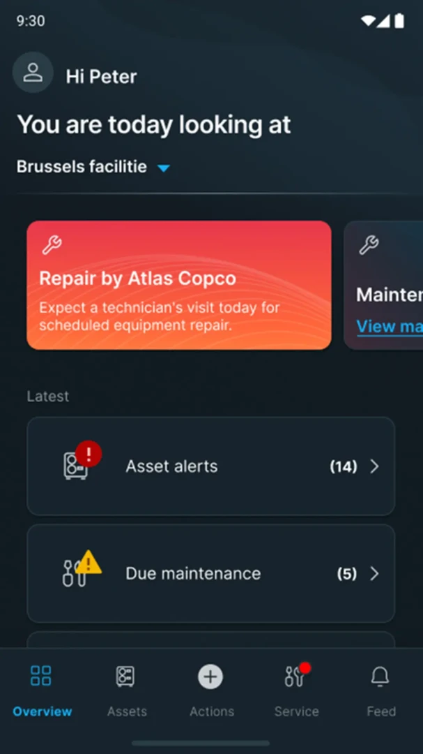 Atlas Copco SMARTLINK历史数据查询