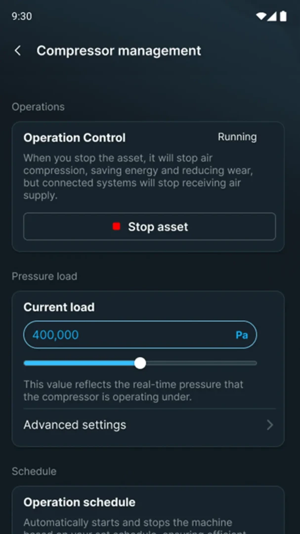 Atlas Copco SMARTLINK界面预览