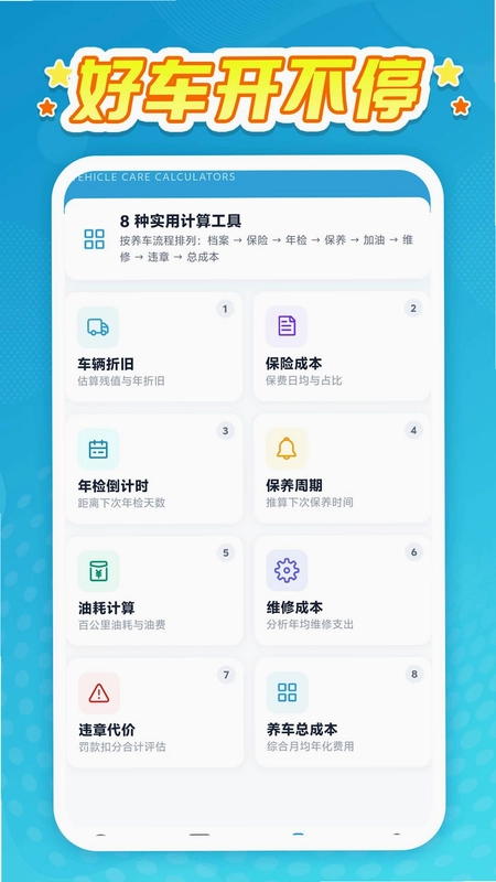 好车开不停预览图