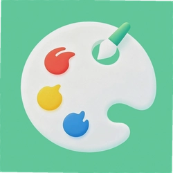 彩笺绘画