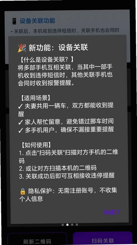 违停警报提醒预览图